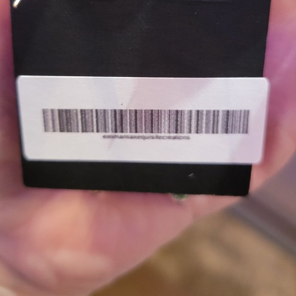 Flower Bell Glass Earrings with 925 sterling Silver - Picture 4 of 4